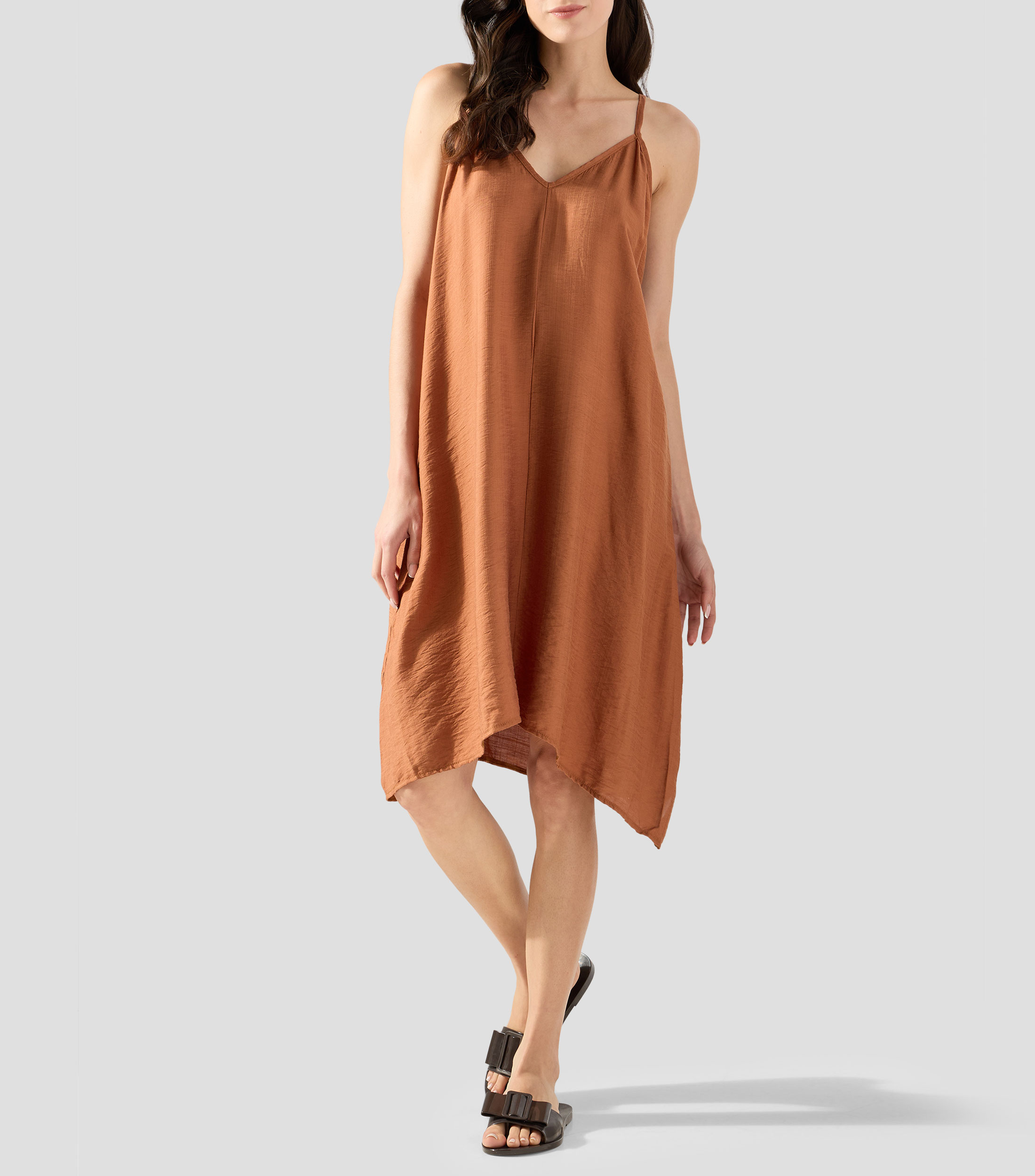 Vestido midi liso UNWIND by Epsilon Mujer